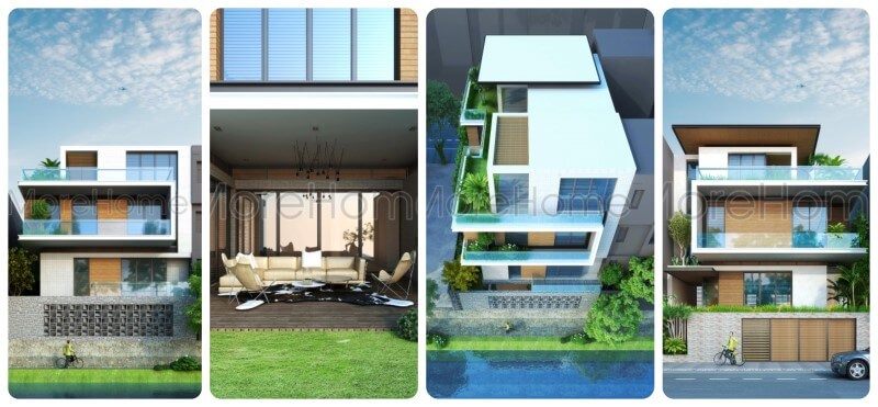 Thiết kế biệt thự 3 tầng kiến trúc hiện đại tại Cao Bằng